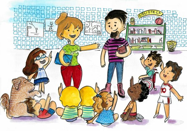 Claselot, donde caben todos  (y hasta una perrita con mucho protagonismo)