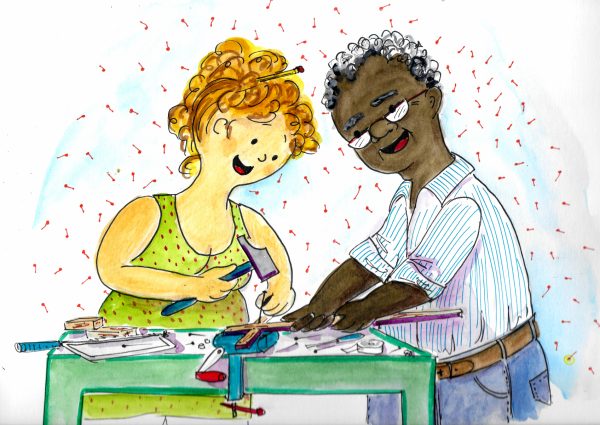 Claselot, donde caben todos  (y hasta una perrita con mucho protagonismo)