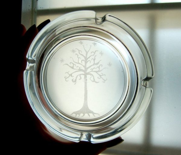 Grabado artesanal en vidrio hecho a mano