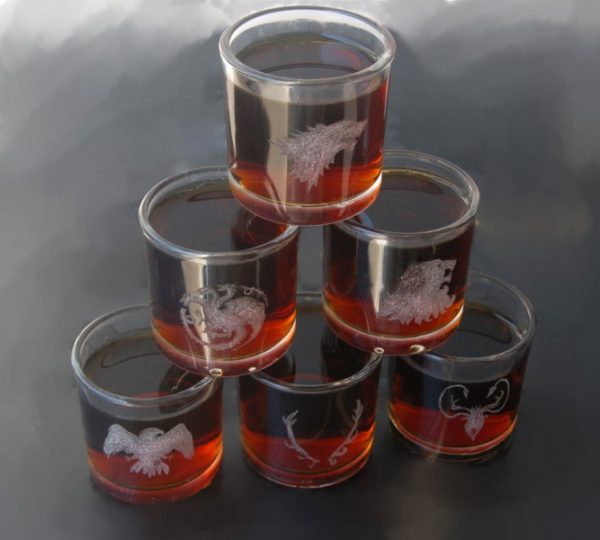 Grabado artesanal en vidrio hecho a mano