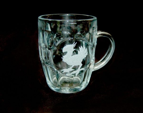 Grabado artesanal en vidrio hecho a mano