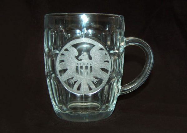 Grabado artesanal en vidrio hecho a mano