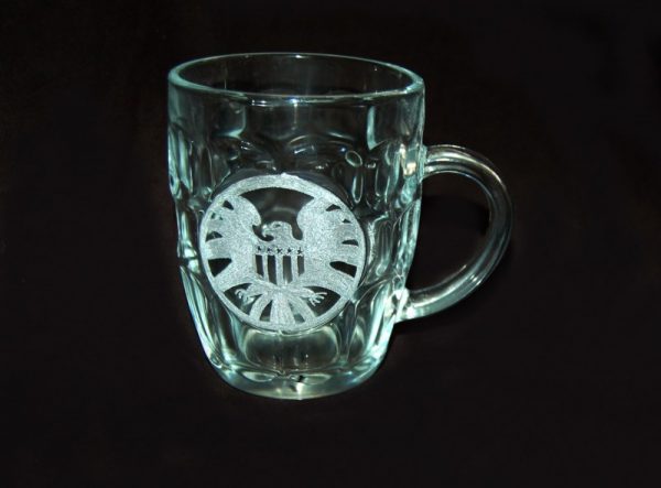 Grabado artesanal en vidrio hecho a mano