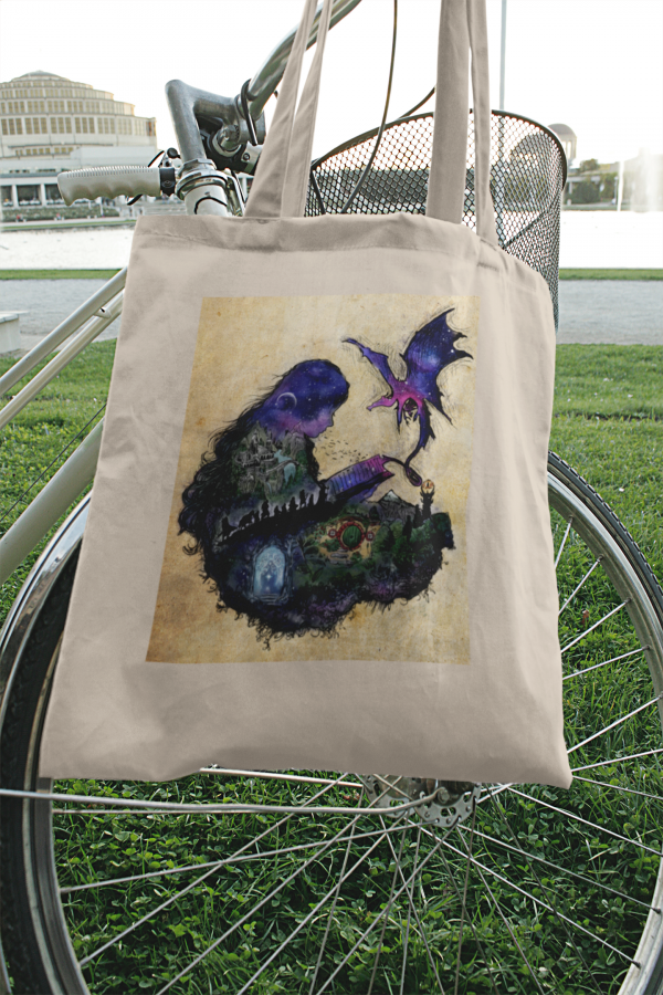 Tote Bag de algodón "Leer a Tolkien"