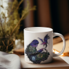 Taza con ilustración "Leyendo a Tolkien"