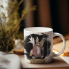 Taza con ilustración del Libro Azul de los Secretos