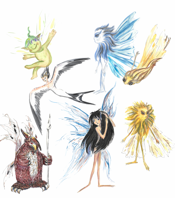 Taza con ilustración del Libro Azul de los Secretos