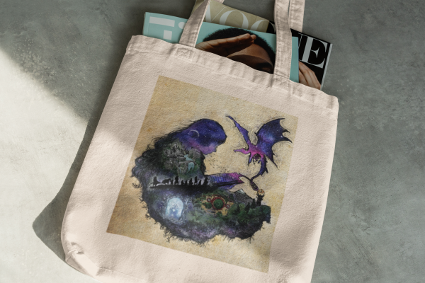 Tote bag de algodón "Leer a Tolkien"