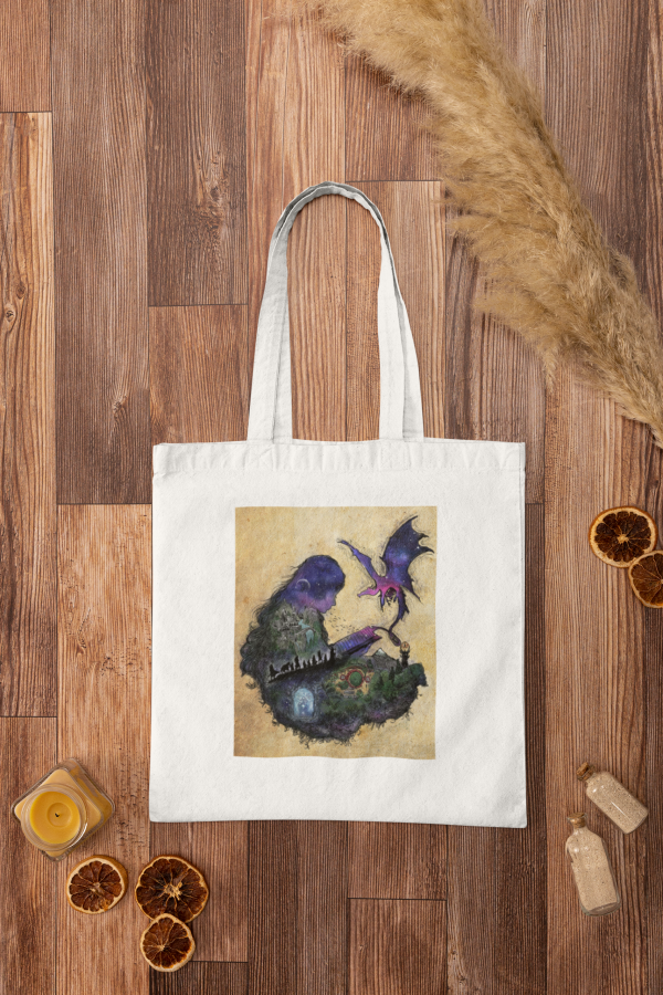 Tote bag de algodón "Leer a Tolkien"