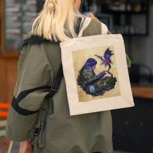 Tote bag de algodón "Leer a Tolkien"