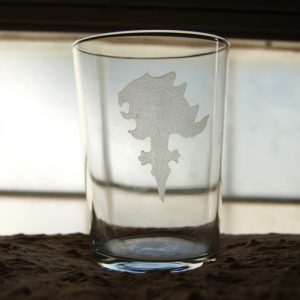 Grabado artesanal en vidrio hecho a mano