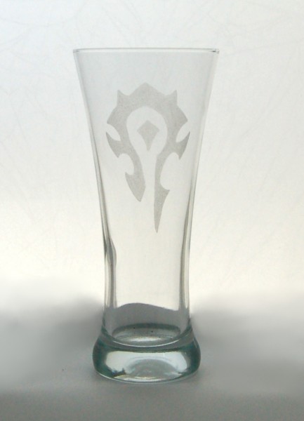 Grabado artesanal en vidrio hecho a mano