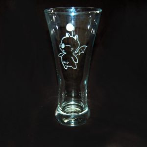 Grabado artesanal en vidrio hecho a mano