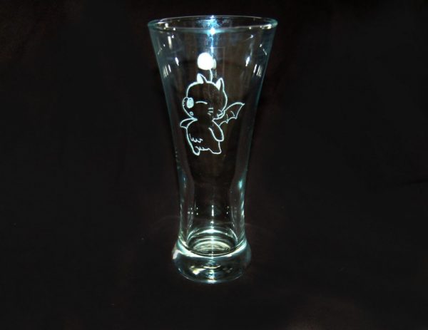 Grabado artesanal en vidrio hecho a mano